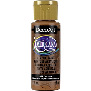Picture of DecoArt Americana Acrylic Paint 2oz - Milk Chocolate