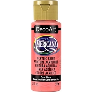 Picture of DecoArt Americana Acrylic Paint 2oz - Coral Blush