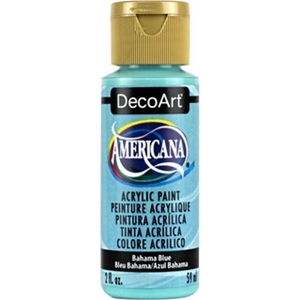 Picture of DecoArt Americana Acrylic Paint 2oz - Bahama Blue