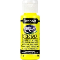 Εικόνα του DecoArt Ακρυλικό Χρώμα Americana Neons 59ml - Scorching Yellow