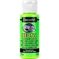 Εικόνα του DecoArt Ακρυλικό Χρώμα Americana Neons 59ml - Thermal Green