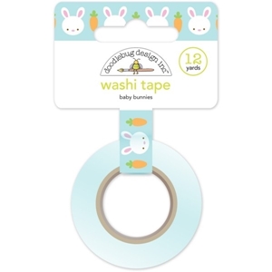 Picture of Doodlebug Design Washi Tape Αυτοκόλλητη Διακοσμητική Ταινία - Baby Bunnies