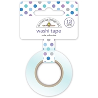 Εικόνα του Doodlebug Design Washi Tape Αυτοκόλλητη Διακοσμητική Ταινία - Polar Polka Dots