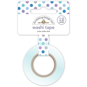 Picture of Doodlebug Design Washi Tape Αυτοκόλλητη Διακοσμητική Ταινία - Polar Polka Dots