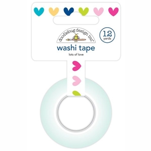 Picture of Doodlebug Design Washi Tape Αυτοκόλλητη Διακοσμητική Ταινία - Lots of Love