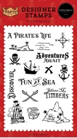Εικόνα του Carta Bella Διάφανες Σφραγίδες - Pirates, Fun At Sea, 16τεμ.