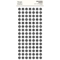 Εικόνα του Simple Stories Foam Stickers Διαστατικά Αυτοκόλλητα – Simple Vintage Essentials, Type Keys, 210τεμ.