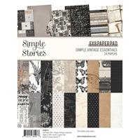 Εικόνα του Simple Stories Μπλοκ Scrapbooking Διπλής Όψης 6"X8" – Simple Vintage Essentials