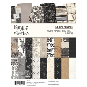 Picture of Simple Stories Μπλοκ Scrapbooking Διπλής Όψης 6"X8" – Simple Vintage Essentials