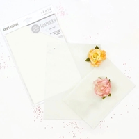 Εικόνα του Tonic Studios Craft Perfect Foamiran A4- Ειδικό Χαρτί για Κατασκευή Λουλουδιων - Cotton White, 10τεμ.