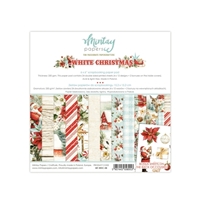 Εικόνα του Mintay Papers Μπλοκ Scrapbooking Διπλής Όψης 6''x 6" - White Christmas