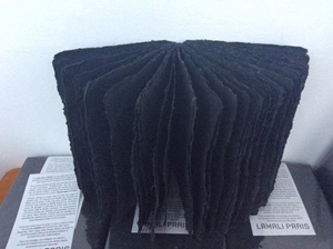 Picture of Lamali Handmade Art Journal Liasse 18 x 24cm - Black