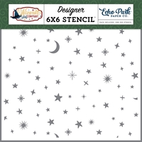 Εικόνα του Echo Park Στένσιλ 6"x6" - Wizards and Company, Magical Night Sky
