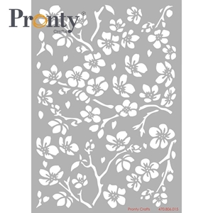 Picture of Pronty Crafts Mask Stencil Background A5 - Cherry Blossom