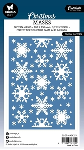 Picture of Studio Light Christmas Essentials Mask Στένσιλ - Nr.213 Snow Pattern
