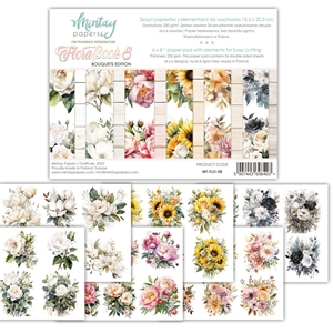 Picture of Mintay Papers Paper Pad 6"x8" - Flora Book 8, Bouquets Edition