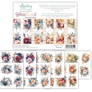 Picture of Mintay Papers Paper Pad 6"x8" - Flora Book 9, Bouquets Edition
