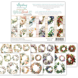 Picture of Mintay Papers Paper Pad 6"x8" - Flora Book 10, Wreaths Edition