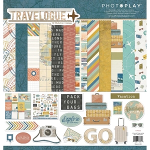 Picture of Photoplay Συλλογή Χαρτιών Scrapbooking 12" X 12" - Travelogue