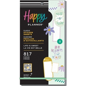 Picture of Happy Planner Sticker Value Pack - Life Is Sweet, Classic, 817pcs