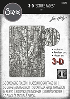 Εικόνα του Sizzix Tim Holtz 3D Texture Fades Embossing Folder Μήτρα Για Ανάγλυφα - Cracked