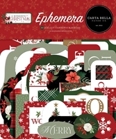 Εικόνα του Carta Bella Διακοσμητικά Cardstock Εφέμερα - A Wonderful Christmas, 33τεμ.