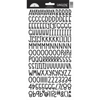 Εικόνα του Doodlebug Sunshine Cardstock Alpha Stickers Αυτοκόλλητα Γράμματα 6"X13" - Beetle Black