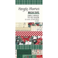 Εικόνα του Simple Stories Διακοσμητικές Ταινίες - Simple Vintage Tis The Season, 5τεμ.