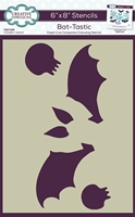Εικόνα του Creative Expressions Στένσιλ  6"X8" - Bat-tastic Companion Colouring