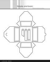 Εικόνα του Simple and Basic Μήτρες Κοπής - 3D Rectangular Giftbox, 8τεμ.
