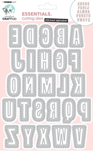 Picture of Studio Light Creative Craftlab Μήτρες Κοπής -  Stitched Alphabet, 52τεμ.
