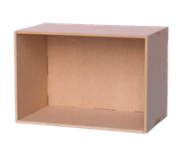 Εικόνα του Studio Light Essential Tools MDF Storage - Μικρό Κουτί Αποθήκευσης και Οργάνωσης - Nr. 12 Half Box