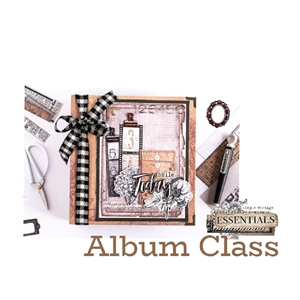 Picture of Μάθημα-In-A-Box Simple Stories Vintage Essentials Mega Sn@p Album Class