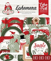 Εικόνα του Echo Park Διακοσμητικά Cardstock Εφήμερα - Christmas Time, 34τεμ.