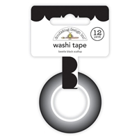 Εικόνα του Doodlebug Design Washi Tape Αυτοκόλλητη Διακοσμητική Ταινία - Beetle Black