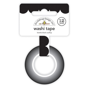 Picture of Doodlebug Design Washi Tape Αυτοκόλλητη Διακοσμητική Ταινία - Beetle Black