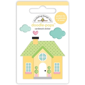 Picture of Doodlebug Doodle-Pops 3D Stickers - Cozzy Cottage