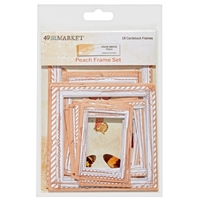 Εικόνα του 49 and Market Σετ με Διακοσμητικά Πλαίσια - Color Swatch Peach, 18τεμ.