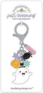 Picture of Doodlebug Design Charm Clip & Keychain Διακοσμητικό Μπρελόκ - Sweet & Spooky, Boo-Tique Just Charming