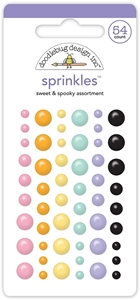 Picture of Doodlebug Design Διακοσμητικά Αυτοκόλλητα Sprinkles - Sweet & Spooky, Assortment, 54τεμ.