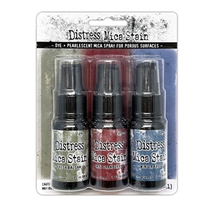 Picture of Tim Holtz Distress Mica Stain - Set 3 Holiday, 3pcs