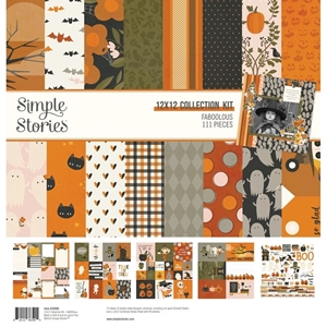 Picture of Simple Stories Collector's Essential Kit  - FaBOOlous, 111pcs
