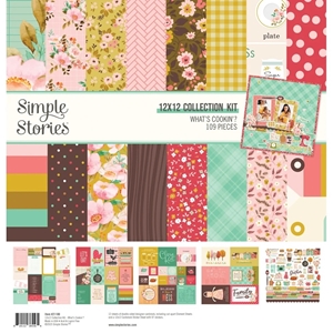 Picture of Simple Stories Collection Kit 12"x12" - What's Cookin'?