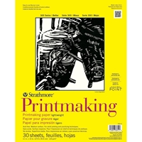 Εικόνα του Strathmore Series 300 Printmaking Paper Pad 11" x 14"- Μπλοκ για Τεχνικές Printmaking