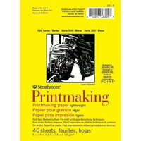 Εικόνα του Strathmore Series 300 Printmaking Paper Pad 5" x 7" - Μπλοκ για Τεχνικές Printmaking