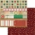 Picture of Elizabeth Craft Designs Double-Sided Cardstock Pack 12"X12" - Christmas Field Notes