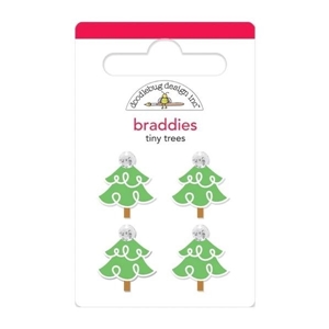 Picture of Doodlebug Design Braddies - Tiny Trees, 4 pcs.