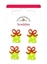 Εικόνα του Doodlebug Design Braddies Αυτοκόλλητα Brads - Gift Wrapped, 4 τεμ.