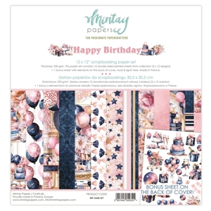 Picture of Mintay Papers Collection Kit 12"x12" - Happy Birthday