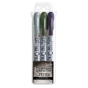 Picture of Tim Holtz Distress Crayons Pearl Set Μολύβια Κραγιον - Halloween Set 6, 3τεμ.
